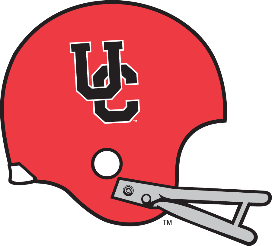 Cincinnati Bearcats 1970-1972 Helmet Logo iron on transfers for clothing